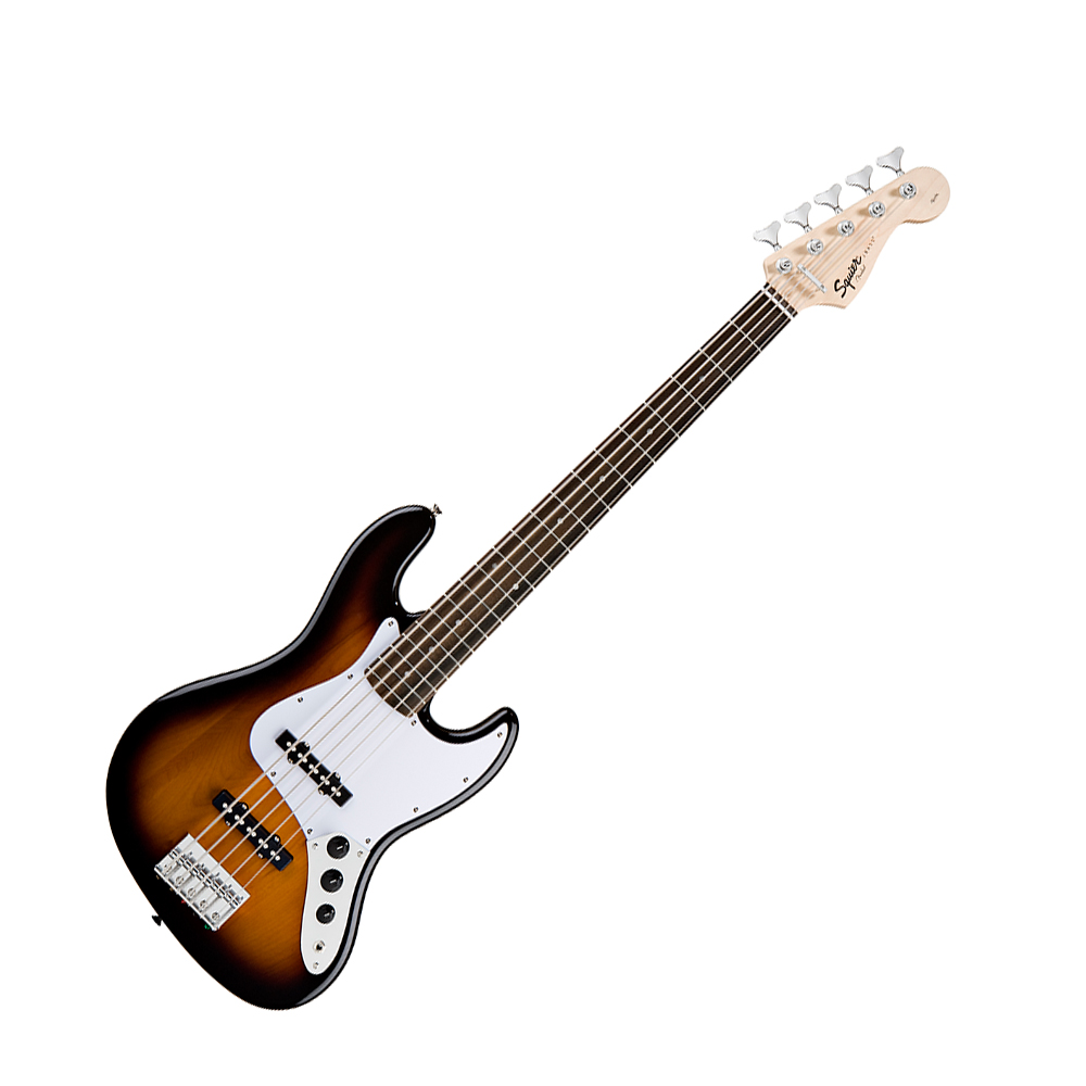 Squier Affinity Jazz 5 String Bass Guitar Sunburst Squier Bass