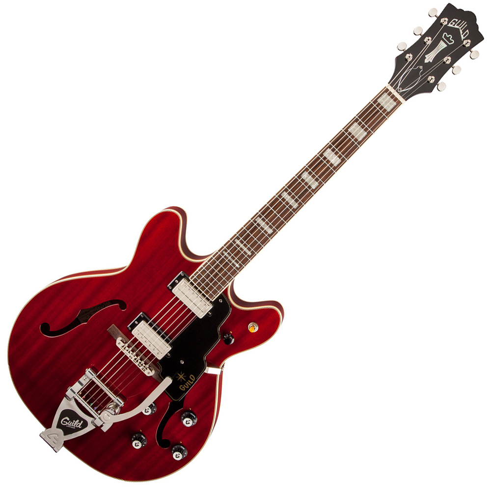 Guild Starfire V Electric Guitar Cherry Red Guild Electric Guitars