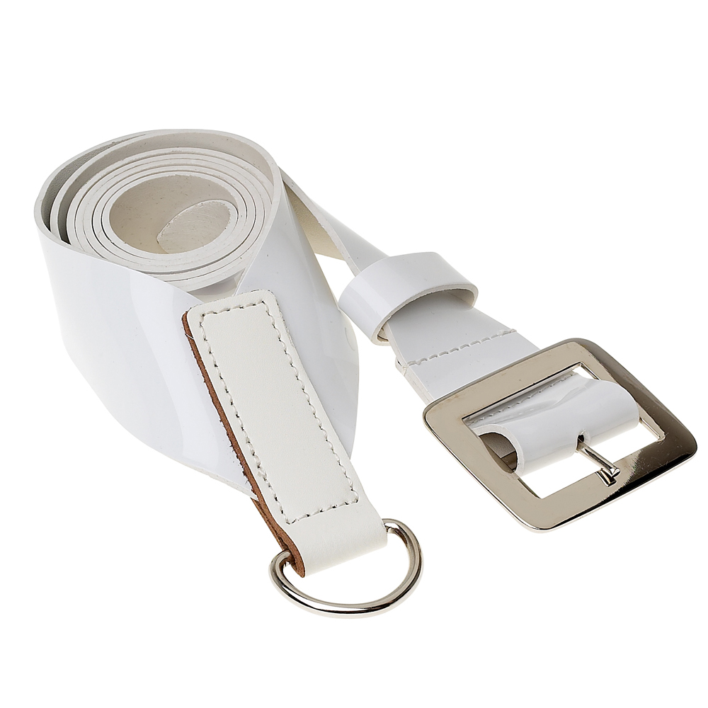 White PVC Marching Snare/Tenor Sling Slings & Carriers Drum and Guitar