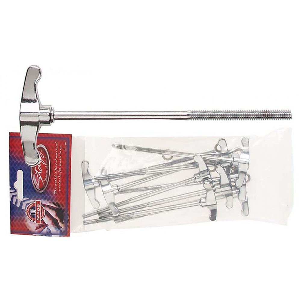 Stagg 2CHP Bass Drum TRods Spare Parts Drum and Guitar