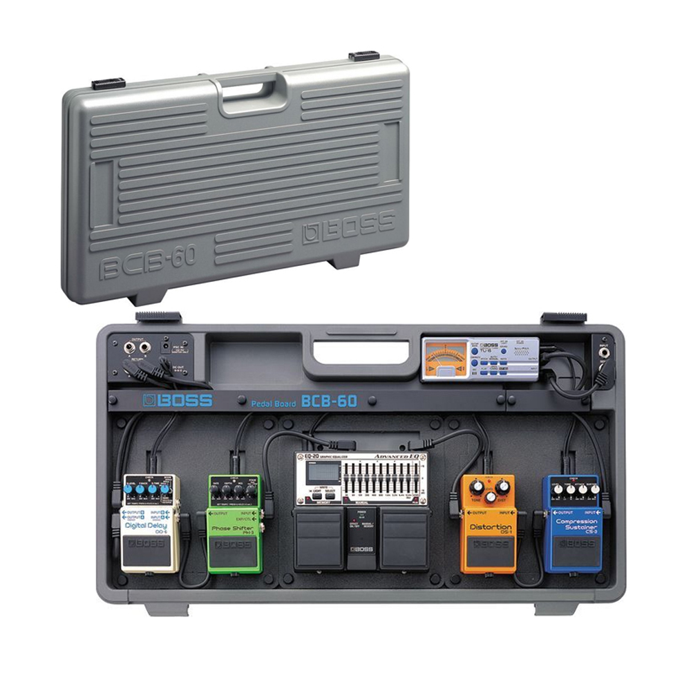 Boss BCB60 Pedal Board Boss Effects Pedals Drum and Guitar