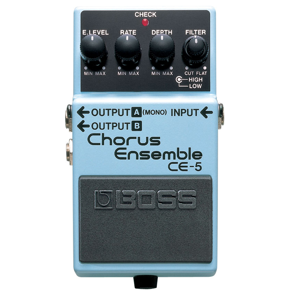 Boss CE5 Chorus Ensemble Boss Effects Pedals Drum and Guitar