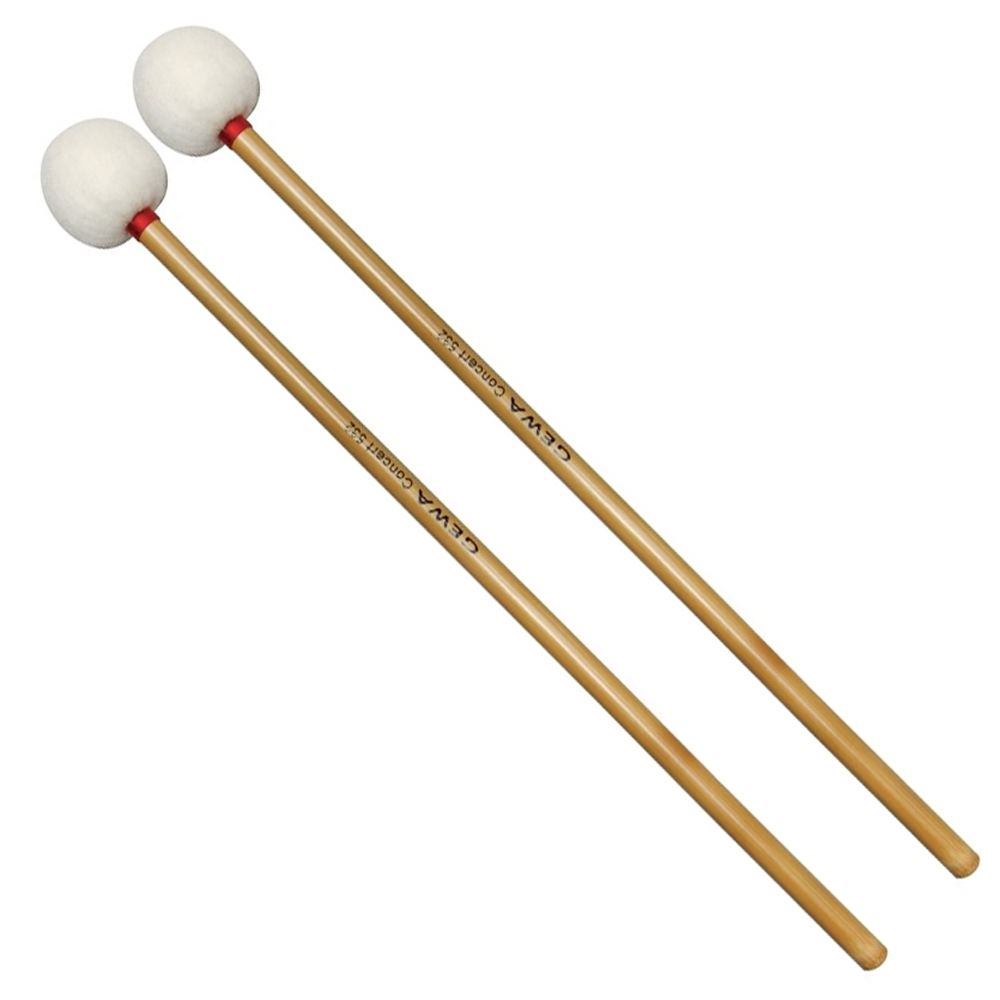 Gewa Timpani Mallets Bamboo Medium. Gewa Percussion Mallets Drum