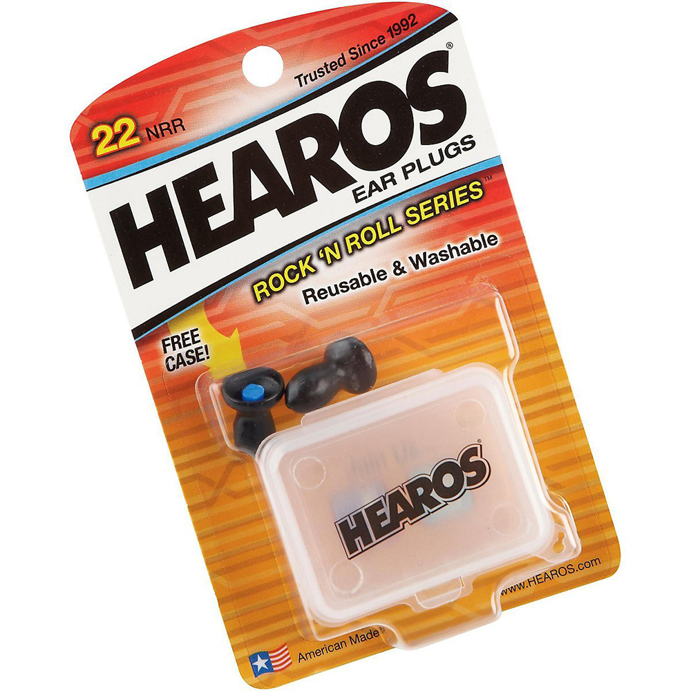 Hearos NRR22 Ear Plugs Hearing protection Drum and Guitar