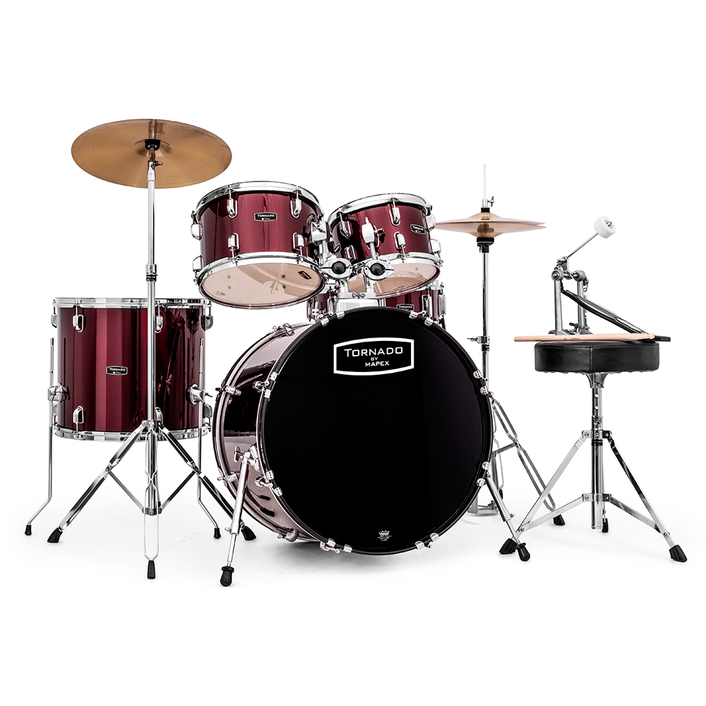 Mapex Tornado Drum Kit Red Starter Drum Kit Nottingham Mapex Drums