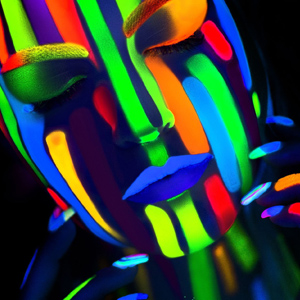 UV Party Paint Nottingham | Neon Face and Body Glow Paint - Party ...