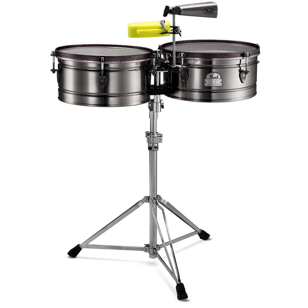Pearl Marc Quinones Timbales Pearl Percussion Drum and Guitar