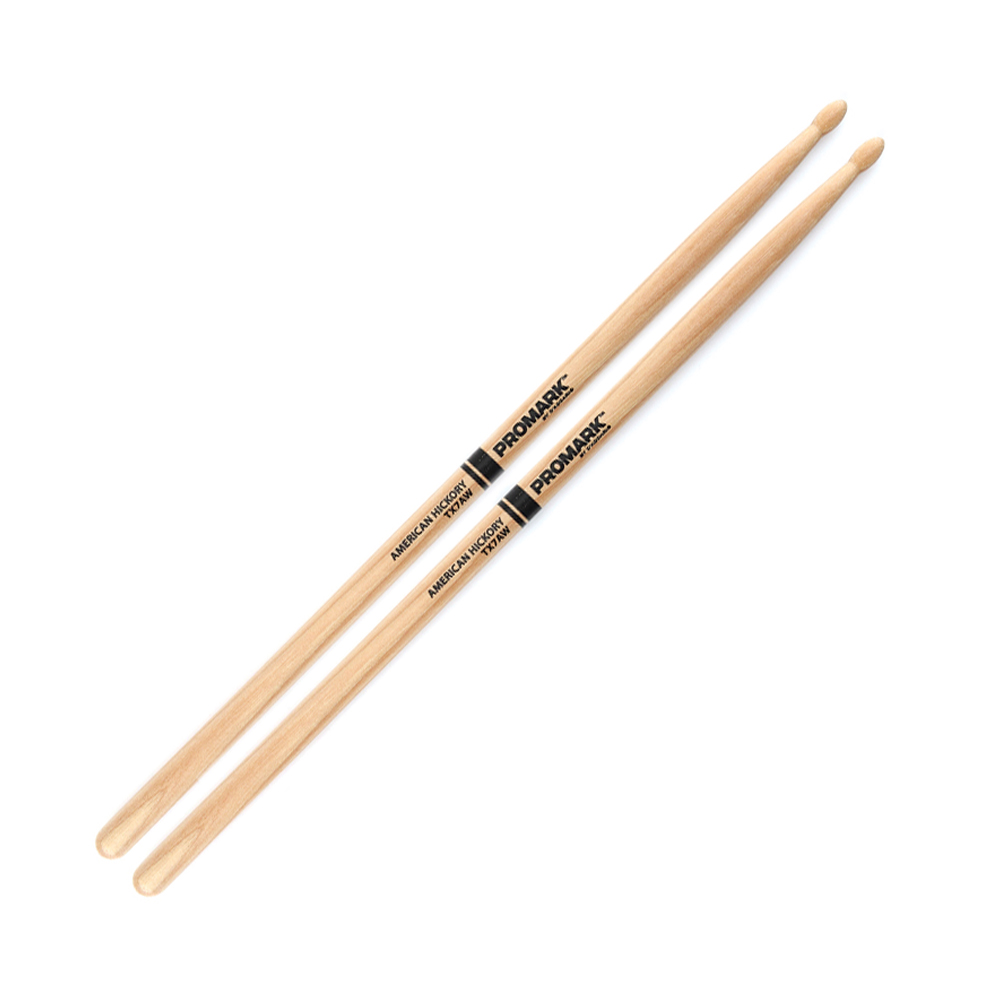 Drum Sticks Nottingham Promark Hickory 7A Wood Tip Drumstick
