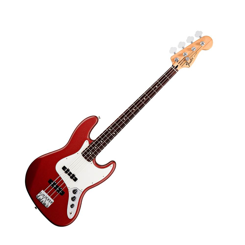 Fender Standard Jazz Bass Candy Apple Red RW Fender Bass Guitars