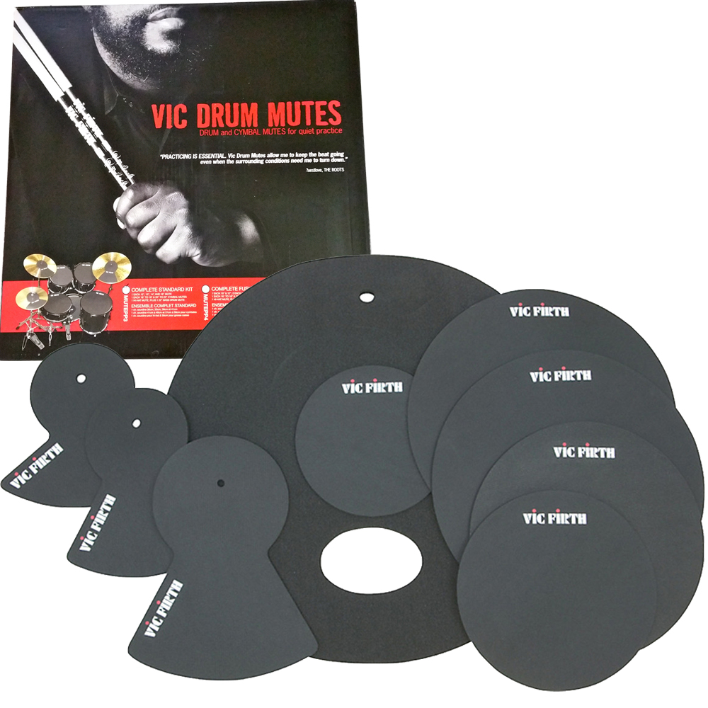 Vic Firth Drum Mutes 20' fusion MUTEPP5 Practice Pads / Silencers