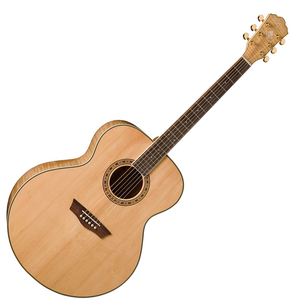 Washburn WJ40S Acoustic Guitar Washburn Acoustic Guitars Drum and
